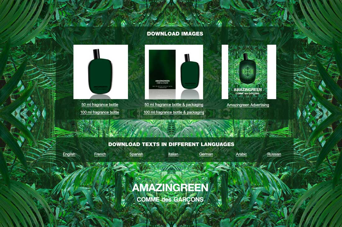 Vertigo Barcelona - Portfolio - Amazingreen Comme Des Garçons