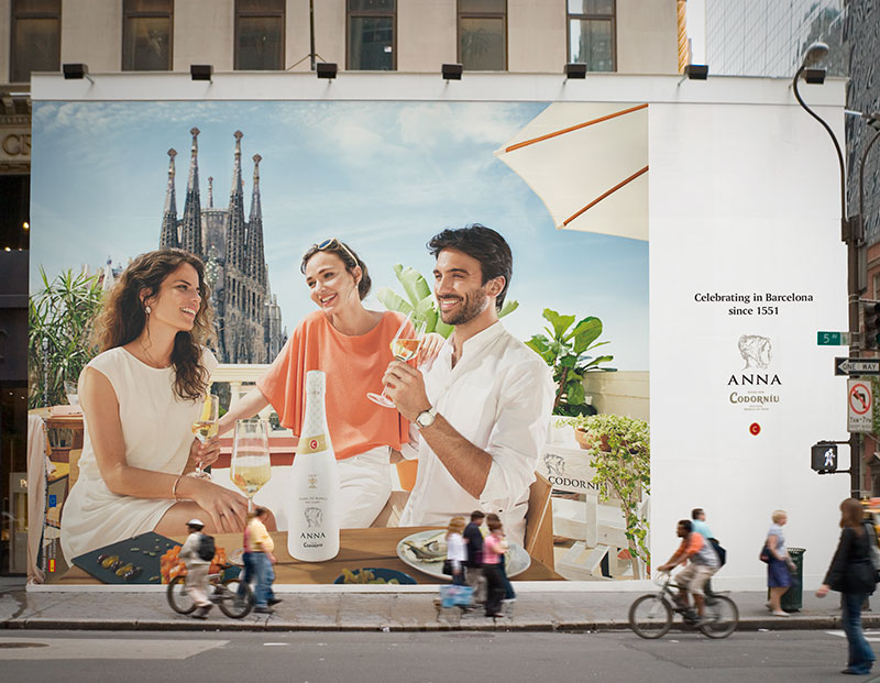 Vertigo Barcelona - Portfolio - Anna de Codorníu USA Campaign